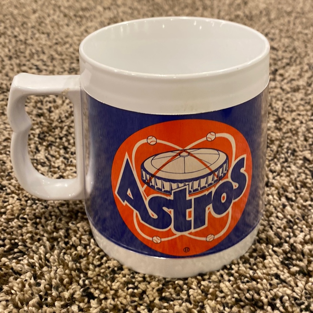 Vintage Houston Astro’s thermos serve mug
